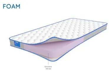 Матрас «Foam» 1600*2000*140, жаккард/тик, скрутка