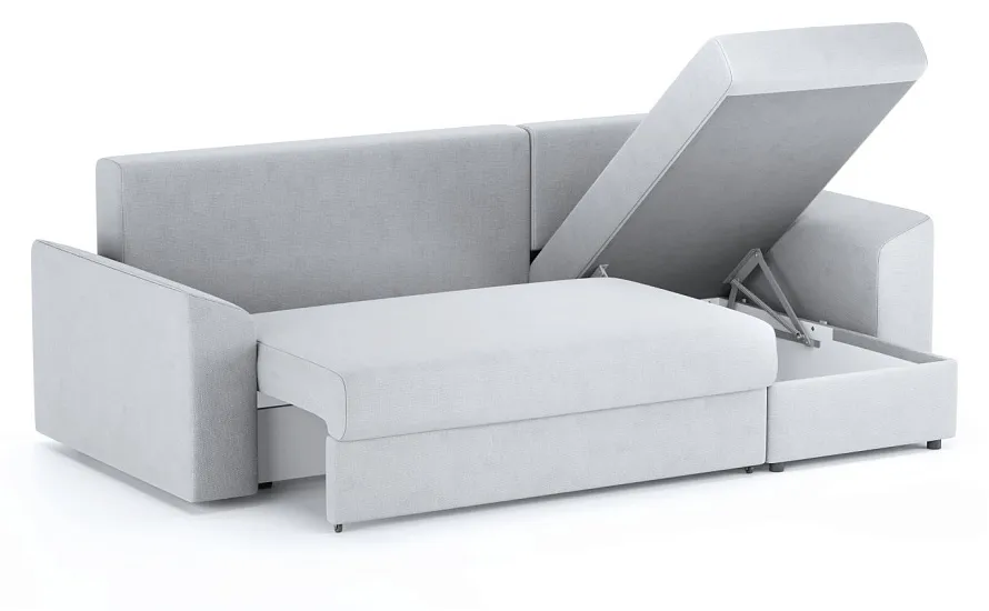 Диван угловой Арден Danco 990 светло-серый - 6 Диван угловой Арден Danco 990 светло-серый - 6