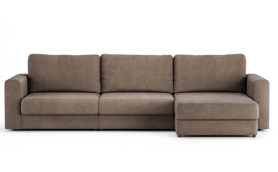 Диван угловой Ларсон 3М Nordic 35 пепельный - 1 Диван угловой Ларсон 3М Nordic 35 пепельный - 1